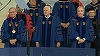 Studenţi părăsesc o ceremonie la Universitatea Notre Dame din Indiana în semn de protest faţă de un discurs despre libertatea de exprimare susţinut de Pence