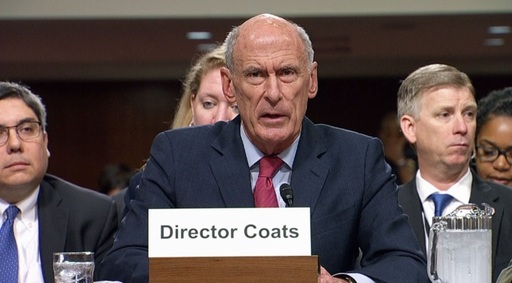 Dan Coats susţine că nu are documente relevante despre discuţiile legate de Rusia purtate cu preşedintele Donald Trump
