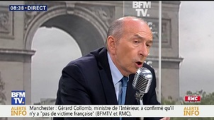 Collomb  vrea să se prelungească starea de urgenţă în Franţa după atentatul din Anglia