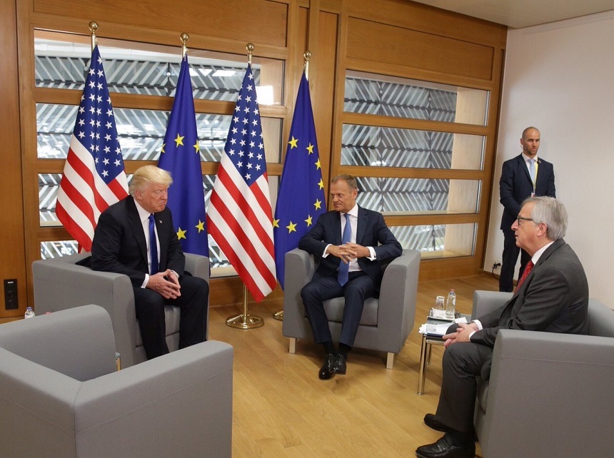 UE şi SUA au convenit să înceapă să lucreze la un plan pentru aprofundarea cooperării comerciale