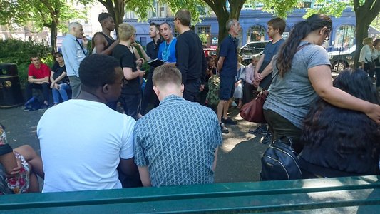 Alerta de la teatrul Old Vic din Londra s-a dovedit falsă