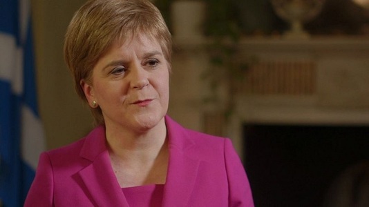 Sturgeon se aşteaptă ca Scoţia să devină independentă de Londra până în 2025