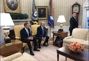Iohannis: Sunt de acord cu Donald Trump privind alocarea a 2% pentru apărare; NATO este cea mai puternică alianţă de pe pământ