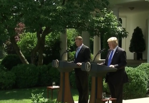 Preşedintele Trump a exprimat angajamentul clar al Statelor Unite pentru respectarea Articolului 5 al NATO