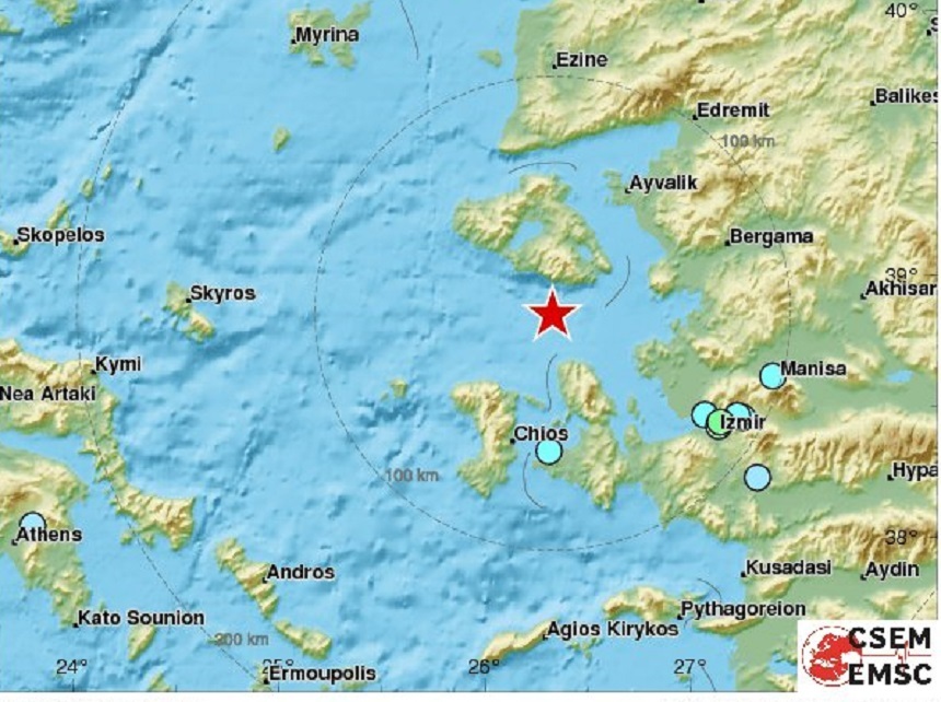 Primarul Ankarei spune că seismul din Marea Egee este posibil să fi fost provocat artificial