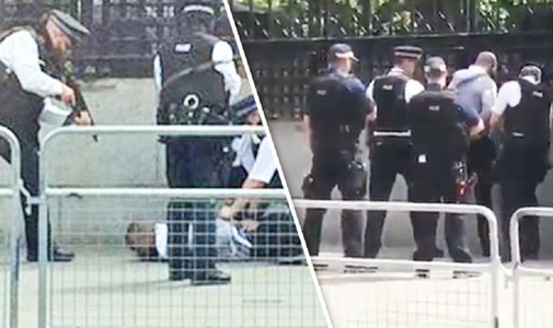 Comandamentul antiterorism anchetează bărbatul înarmat cu un cuţit arestat la Parlamentul de la Londra