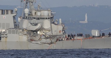 Cei şapte marinari americani dispăruţi după accidentul din largul Japoniei au fost găsiţi morţi
