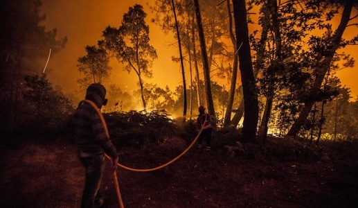 Portugalia controlează după patru zile incendiul soldat cu 64 de morţi