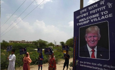 Un sat indian îşi schimbă numele în ”Trump”