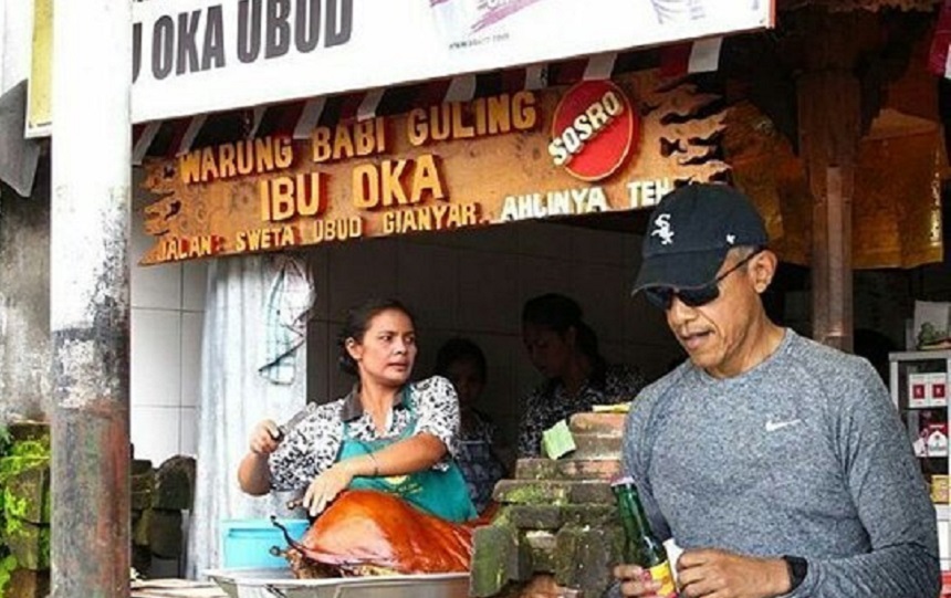 Obama împreună cu familia în vacanţă în Bali