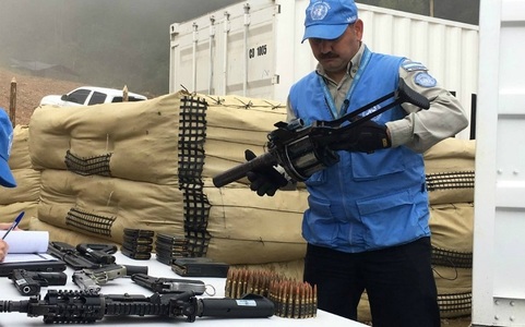 Gherila FARC a terminat de predat armele în Columbia, anunţă ONU