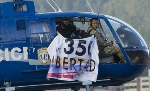 Armata venezueleană în alertă după atacul cu elicopterul; pilotul căutat în continuare