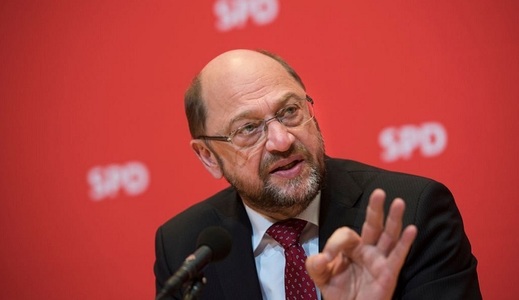 Martin Schulz o atacă pe Angela Merkel, pentru că nu este prea dură cu preşedintele Donald Trump