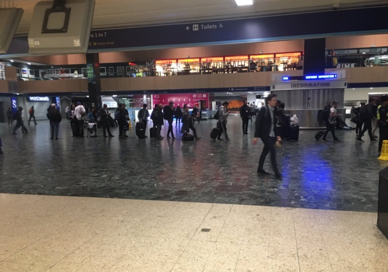 Gara Euston a fost evacuată temporar, în urma unei noi alarme de incendiu la Londra