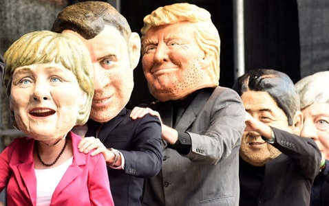 Summit G20 în oraşul natal al lui Merkel foarte tensionat din cauza opţiunilor politice ale lui Trump şi ”infernului” promis de manifestanţi