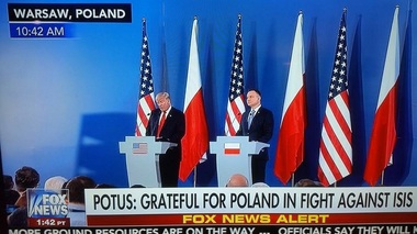 Trump anunţă la Varşovia că se gândeşte la o reacţie ”dură” în urma testului nord-coreean de ICBM