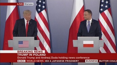 Trump promite că SUA nu vor folosi energia să exercite presiuni împotriva Europei Centrale şi de Est şi că nu va permite nici altora s-o facă