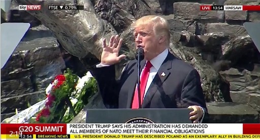 Trump îndeamnă Rusia să nu mai destabilizeze Ucraina şi să nu mai susţină ”regimuri ostile”