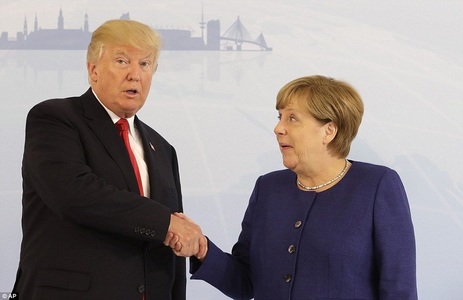 Merkel şi Trump s-au întâlnit înainte de summitul G20 de la Hamburg