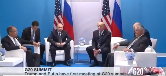 UPDATE - Trump şi Putin au prima întâlnire bilaterală de la învestirea în funcţie a preşedintelui american - VIDEO