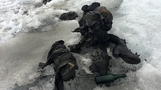 Trupurile neînsufleţite ale unui cuplu dispărut de 75 de ani, găsite intacte într-un gheţar din Elveţia