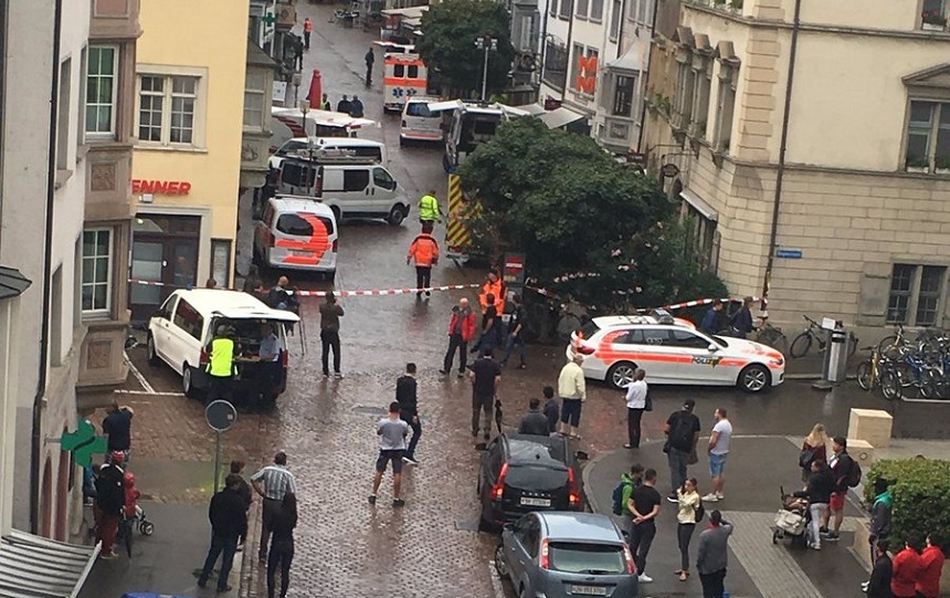 UPDATE - Cinci persoane au fost rănite într-un atac în nordul Elveţiei
