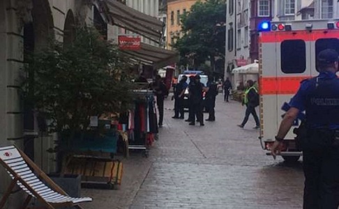 Atacatorul din nordul Elveţiei era înarmat cu un fierăstrău cu lanţ şi a fost identificat, anunţă poliţia care subliniază că ”nu este un atac terorist”