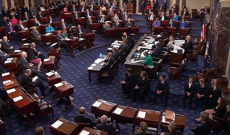 Protestatarii au întârziat un vot cheie din Senatul SUA pentru abrogarea Obamacare