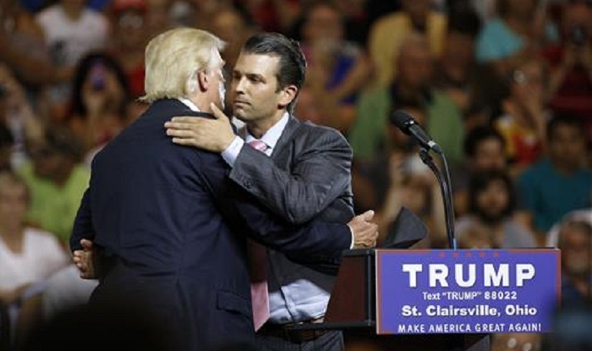 Casa Albă: Preşedintele Trump şi-a exprimat părerea cu privire la declaraţia publică despre întâlnirea Trump Jr-Veselniţkaia