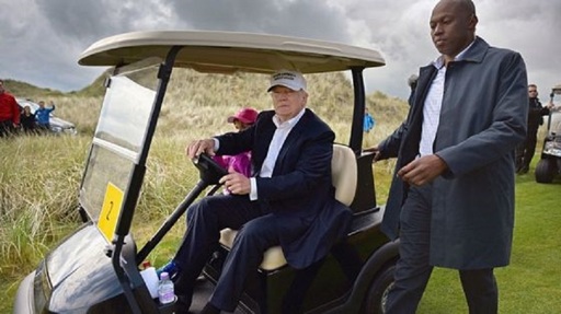 Secret Service va testa o dronă de mici dimensiuni la clubul de golf din New Jersey al lui Trump