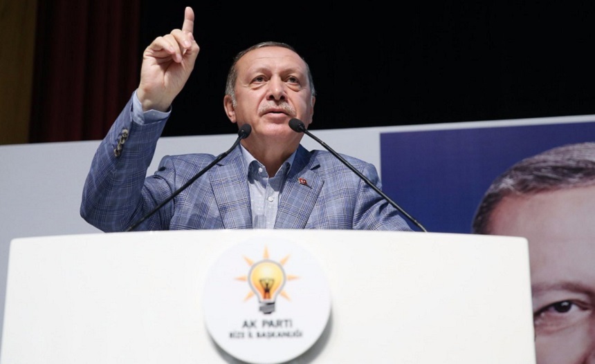 Erdogan acuză Berlinul că susţine terorismul