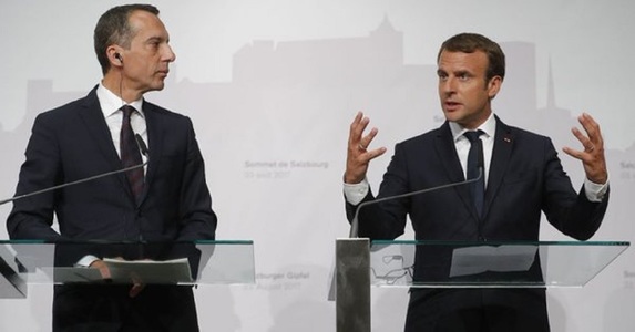 Macron se aşteaptă la un compromis în octombrie privind muncitorii detaşaţi