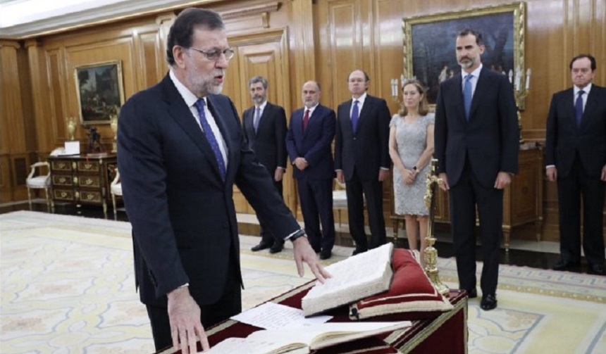 Rajoy îndeamnă toţi spaniolii să se alăture unei manifestaţii împotriva terorismului, sâmbătă, la Barcelona