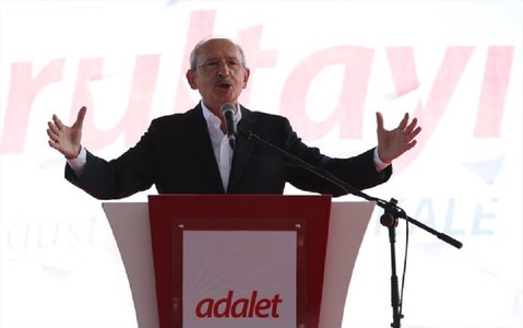 Şeful opoziţiei turce Kemal Kiliçdaroglu îl acuză pe Erdogan, la un ”Congres pentru justiţie”, că se comportă ca un ”tiran”