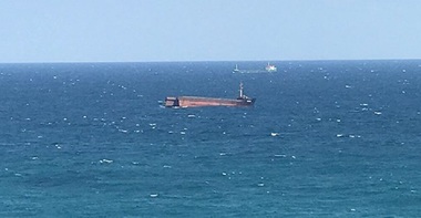 Un vas de marfă s-a rupt în două în Marea Neagră, în largul Istanbulului