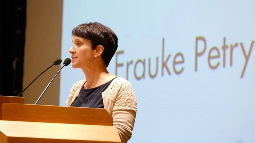 Imunitatea lui Frauke Petry, ridicată de Parlamentul landului Saxonia