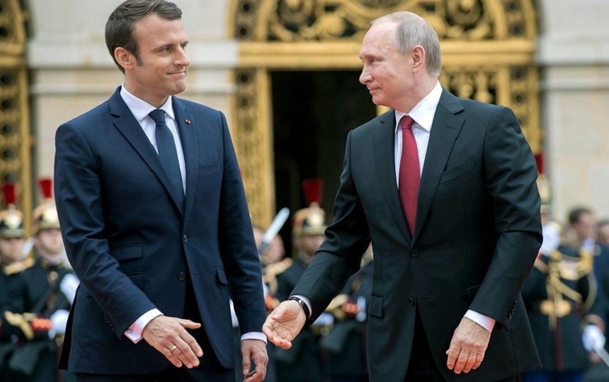 Macron avertizează că nu îi va trece cu vederea nimic lui Putin în privinţa Ucrainei