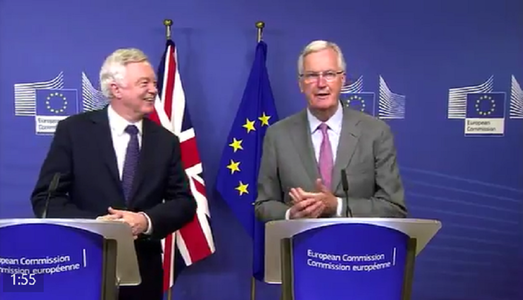 Davis: Marea Britanie şi UE au poziţii legale foarte diferite în privinţa aşa-numitei note de plată pentru Brexit