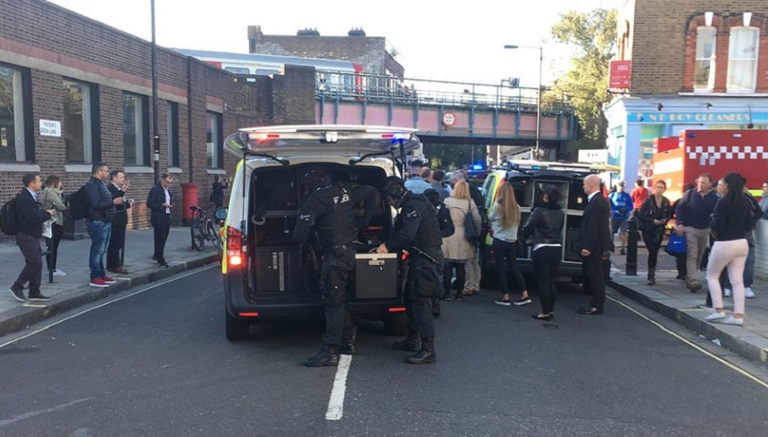 Poliţia şi ambulanţa confirmă un ”incident” la metrou în Londra