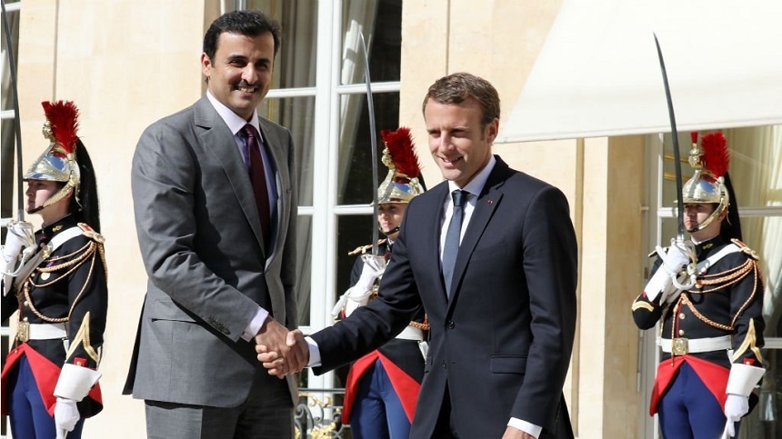 Franţa şi Qatarul convin să coopereze în lupta împotriva terorismului; şeicul al-Thani îşi păstrează acţiunile germane