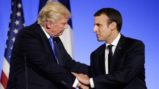 Macron: ”Nu voi ceda nimic în privinţa echilibrelor Acordului de la Paris”