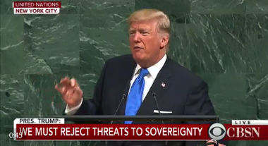 UPDATE: Trump ameninţă la ONU că va distruge în întregime Coreea de Nord şi îl numeşte din nou pe Kim Jong-un ”omul-rachetă”