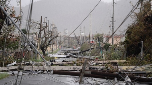 Bilanţul uraganului Maria a crescut la 35 de morţi