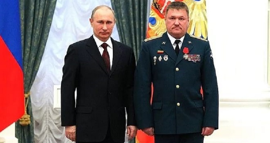 Generalul rus de divizie Valeri Asapov, ucis într-un bombardament al Statului Islamic în apropiere de Deir Ezzor