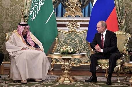 Arabia Saudită semnează un acord în vederea achiziţionării unor sisteme ruse de armament în cursul vizitei regelui Salman la Kremlin