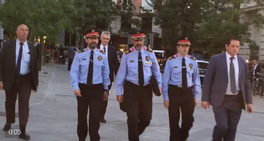 Şeful Mossos d'Esquadra Josep-Lluis Trapero, adjuncta sa Teresa Laplana şi liderii separatişti Jordi Sanchez şi Jordi Cuixart rămân în libertate după audieri la Madrid