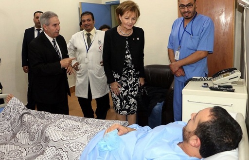 Prinţesa moştenitoare Margareta de România, distină cu Medalia de Aur a Semilunei Roşii iordaniene într-o vizită în regatul haşemit
