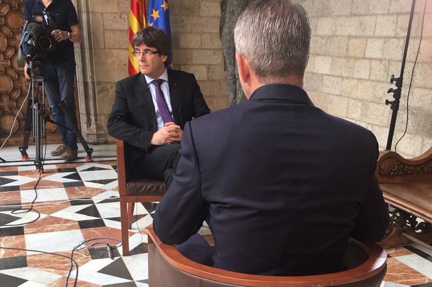 Puigdemont vrea negocieri cu Madridul fără condiţiii prealabile