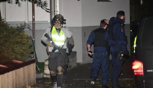 Patru răniţi în urma unor schimburi de focuri în centrul oraşului suedez Trelleborg; poliţia exclude un icident terorist