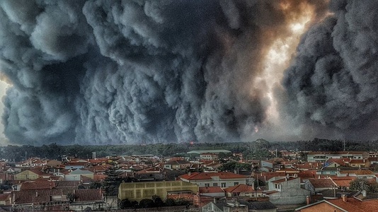 Bilanţul victimelor incendiilor de vegetaţie din Portugalia şi Spania a crescut la aproape 40 de morţi
